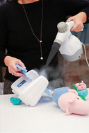 بخارشوی چند منظوره Ksc4210 با 9 ضمیمه کف خانه چند منظوره، اثاثه یا لوازم داخلی، تمیز کردن خودرو-thumb