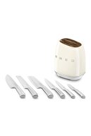 ست چاقو 6 تکه رترو کرم مدل دهه 50-thumb