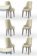 Chair Cream Legs Black