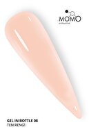 ژل در بطری شماره 08، ژل ناخن مصنوعی با برس هوشمند، رنگ پوست، 18 میلی لیتر، بدون TPO-thumb