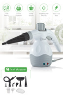 بخارشوی چند منظوره Ksc4210 با 9 ضمیمه کف خانه چند منظوره، اثاثه یا لوازم داخلی، تمیز کردن خودرو-thumb