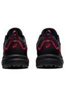 Asics Erkek Siyah Kırmızı Outdoor Ayakkabısı