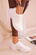 Soho Exclusive Beyaz Kadın Sneaker 14552