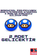 Mario Blue Mushroom 2 Pieces