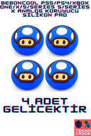 Mario Blue Mushroom 4pcs