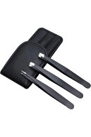 ست حرفه ای 3 عدد موچین با کیف چرمی-thumb