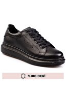 چرم واقعی ، پایه بالا ، چرم بیرونی داخلی ، کفش مردانه-thumb