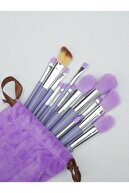 کیسه مخصوص 13 تکه براش فیکس برس آرایشی کیسه ای لیلاک-thumb