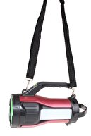 30W Solar PowerBank LED LED یکپارچه LED - باتری 20.000 میلی آمپر ساعت ، دامنه 1 کیلومتر ، روشنایی چند ماده-thumb