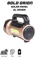 30W Solar PowerBank LED LED یکپارچه LED - باتری 20.000 میلی آمپر ساعت ، دامنه 1 کیلومتر ، روشنایی چند ماده-thumb