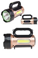 30W Solar PowerBank LED LED یکپارچه LED - باتری 20.000 میلی آمپر ساعت ، دامنه 1 کیلومتر ، روشنایی چند ماده-thumb