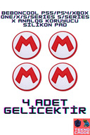 Mario M White 4pcs