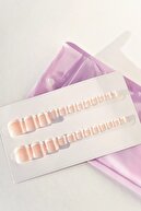 ست ناخن مصنوعی پا و چسب بی ضرر-thumb