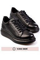 چرم واقعی ، پایه بالا ، چرم بیرونی داخلی ، کفش مردانه-thumb