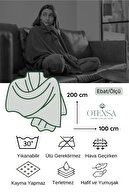 پرتاب مبل مسلین قهوه ای شیری / پتو تلویزیون (100 × 200 سانتی متر)-thumb