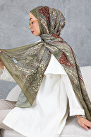 شال نخی با طرح رترو قومی، پارچه وارداتی، شال با کیفیت بالا و فصل جدید-thumb