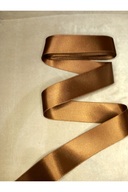 روبان ساتن قهوه ای 4 سانتی متر 10 متر یک توپ ، ساتن ، ستن ، روبان ، روبان 4 ساتن روبان ساتن-thumb