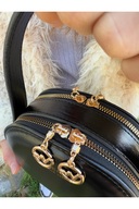 مدل جعبه ساده و شیک با قطعات سیاه بند قابل تنظیم زن زن و شوهر شانه و کیف دستی-thumb