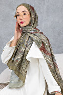 شال نخی با طرح رترو قومی، پارچه وارداتی، شال با کیفیت بالا و فصل جدید-thumb