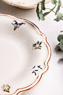 وحشی - لبه های مجموعه شام ​​چینی 24 قطعه برای 6 نفر صفحه پرنعمت پرنعمت مدل پرسلن-thumb