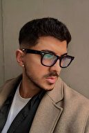 Wayfarer Unisex Cross برش براق آبی رنگ آبی رنگ آمیزی شده-thumb