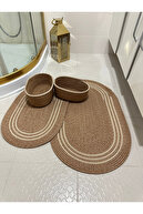 Straw Cream Striped