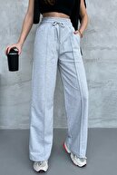 لباس های فصلی بانوان Poça Wide Poça فaق Belnd Grey TrackSsuits Six-thumb