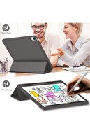 Apple iPad Air 11 اینچ 6. Generation (2024) پایه افقی با حالت خواب مداد Stromix Smart Case A2902-thumb