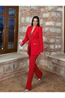 سنگ یقه زنان کت و شلوار کت و شلوار-thumb