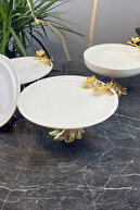 مجموعه 4 قطعه مجموعه خدمات ارائه و صفحه فلزی چینی-thumb