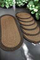 Natural Jute-Black
