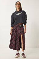 قوس کلوت کلوز بافندگی Burgundy Black LNS0015-thumb