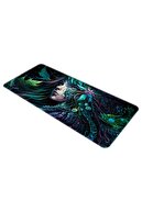 Mouse Pad Big Size Gaming Player Xxl 90x40 Cm Forest-girl-thumb
