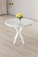 Table White Legs White