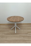 Multi Color-Walnut - White Feet