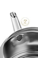 Lotus Midi سایز متوسط ​​فولاد ضد زنگ 1.0-1.9 Lt. ست قوری-thumb