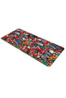 Mouse Pad Large Gaming Player Xxl 90x40 Cm Graffiti-thumb