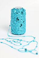 طناب پولک دار به طول 320 متر در بوبین های 100 گرمی سایز پولک : 3 میلی متر + 6 میلی متر-thumb