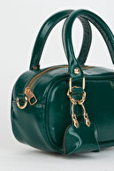 کیف دستی کیف سبز لاله ای زنان کیف دستی بسته بندی زیپ چرمی و کیف شانه-thumb