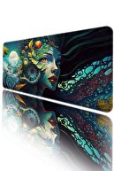 Mouse Pad Big Size Gaming Player Xxl 90x40 Cm Steady-girl-thumb