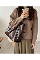 مدل نرم acıkahtangi زن شانه و کیف آستین-thumb