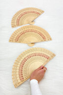 طرح گل بامبو طرفدار ساقدوش عروس، هدیه حنا برای مهمانی مجردی عروس، 1 عدد-thumb