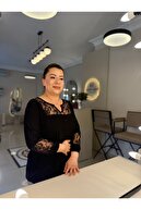 یقه توری سیاه به علاوه بلوز اندازه-thumb