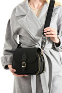 دست و کیف شانه سیاه و سفید-thumb