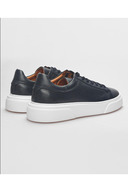 آبی دریایی 100 ٪ واقعی چرمی فوق العاده گاه به گاه مردانی LUASS25AL0040-thumb