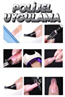 در خانه Polyjel ناخن دائمی ساخت لاک ساده ناخن نوک ناخن ناخن-thumb