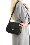 دست و کیف شانه سیاه و سفید-thumb