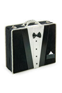 ست قرآن مناسب پک داماد با جعبه نگهداری سجاده نماز جهیزیه مشکی-thumb