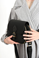 دست و کیف شانه سیاه و سفید-thumb