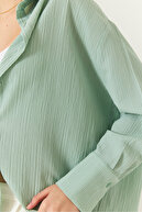 زن کم شانه O Orsaیز Basic Bürümcük پیراهن 60392 60271069-thumb